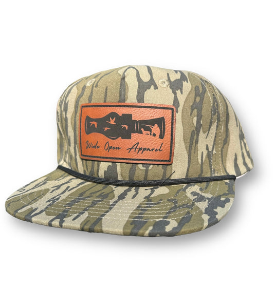 Duck Call Patch Mossy Oak Bottomland Rope Hat