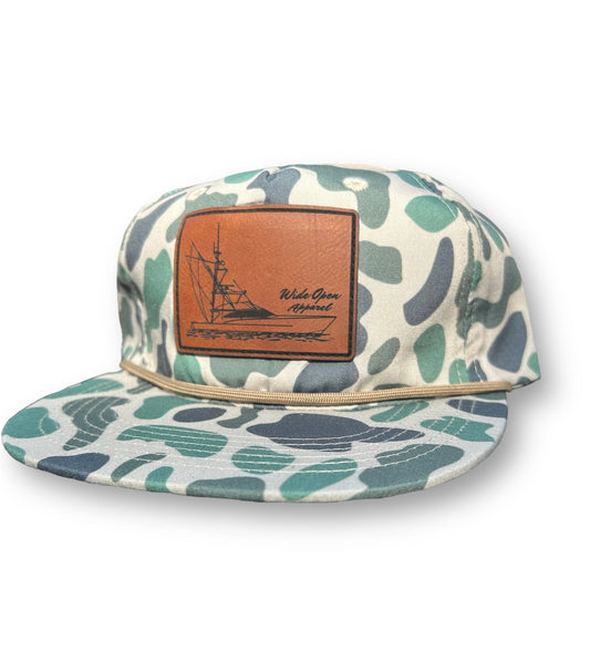 Boat Patch Old School Marsh Rope Hat