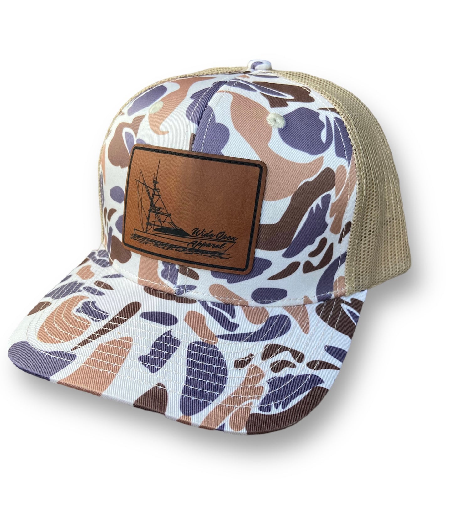 Boat Patch Duck Camo Trucker Hat