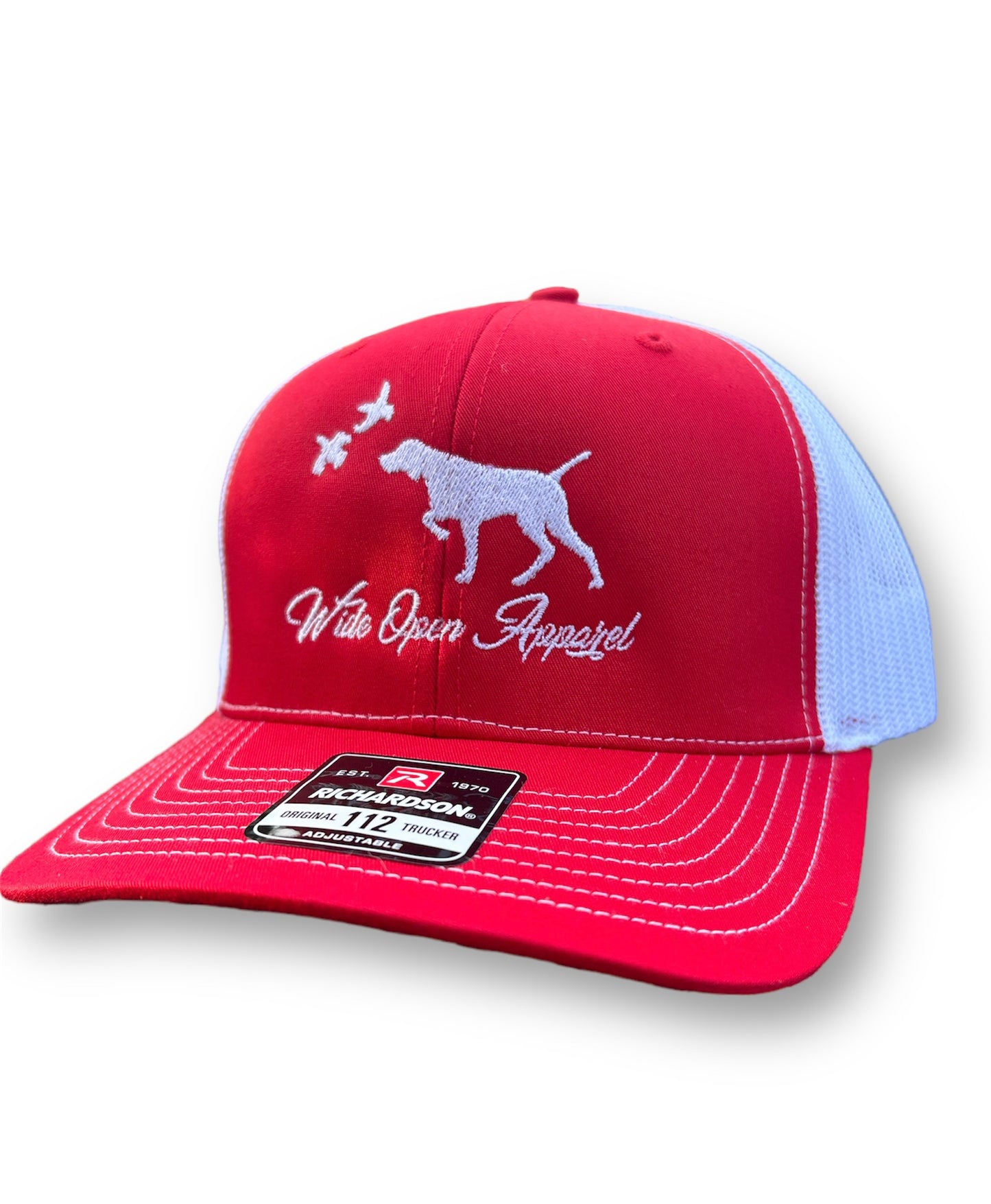 Pointer Embroidered Wolfpack Trucker Hat